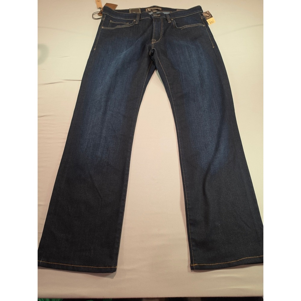 34 Heritage Courage Straight Leg Jeans‎ Mens 32x32 Midnight Tencel 0031015227